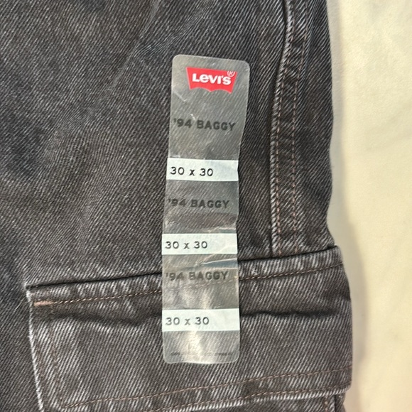 Levi's - Levi's Women's Mid-Rise 94's Baggy Straight Leg Ca Open Mind Cargo - Picture 5 of 7